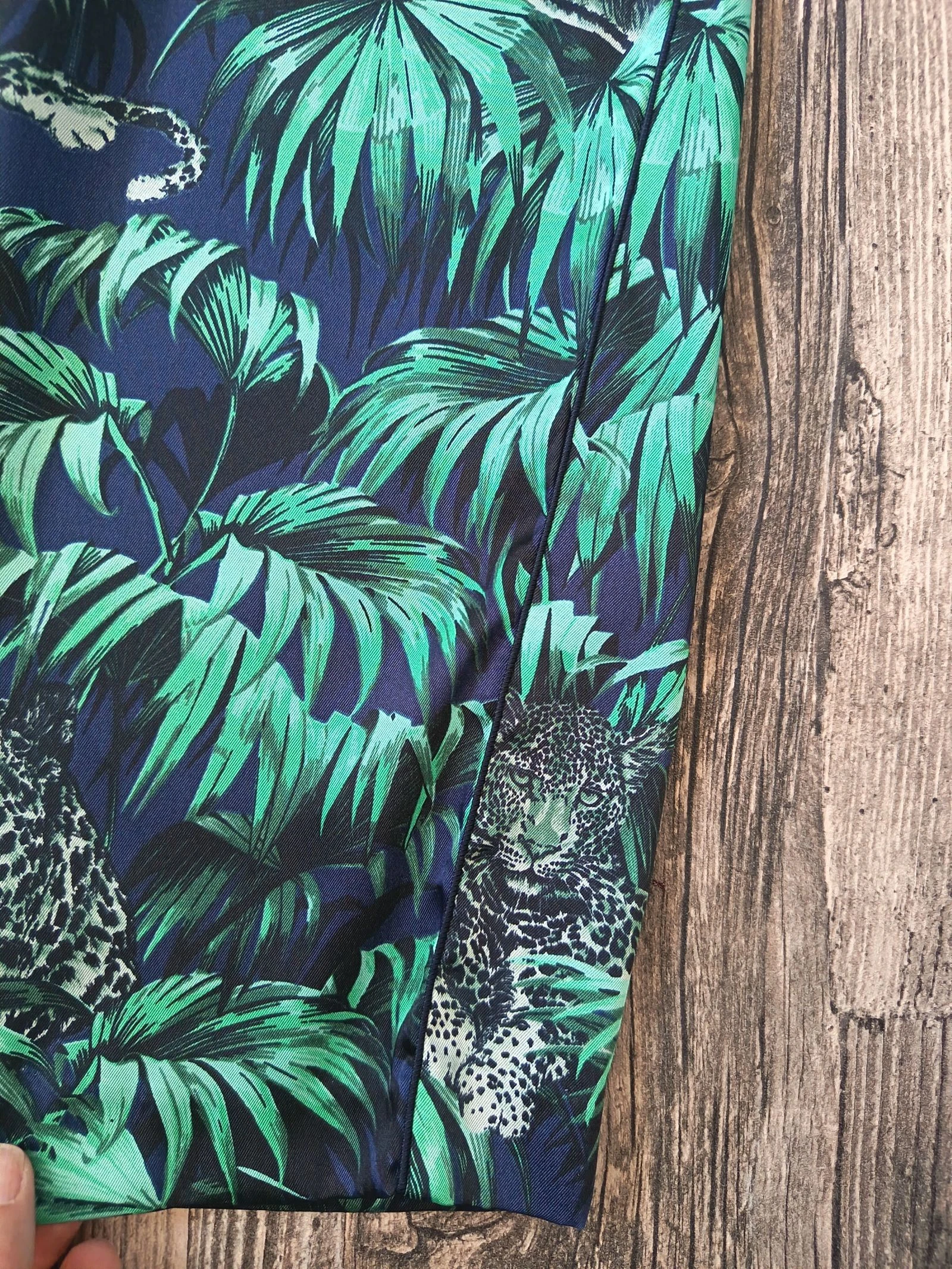 Tropische printbroek ♡ ZARA * Maat L – photo 7
